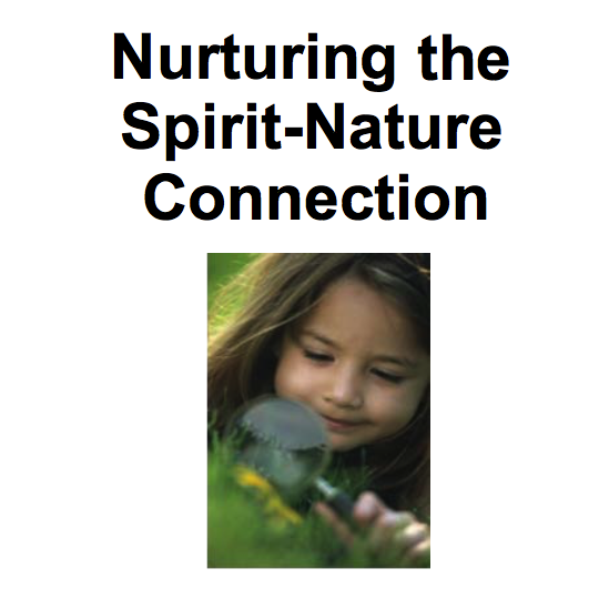 Nurturing the Spirit-Nature Connection cover